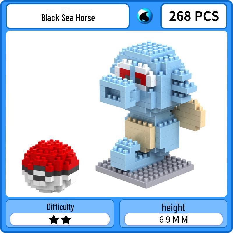 Leboyu Elf Cartoon Micro Diamond Building Blocks - пазл для детей с мелкими частицами, модели 8044 - 8063.