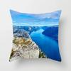 Landscape  Sunrise Sunset Scenery Pillow Cover Sofa Decoration Car Office Seat Cushion  Room Home