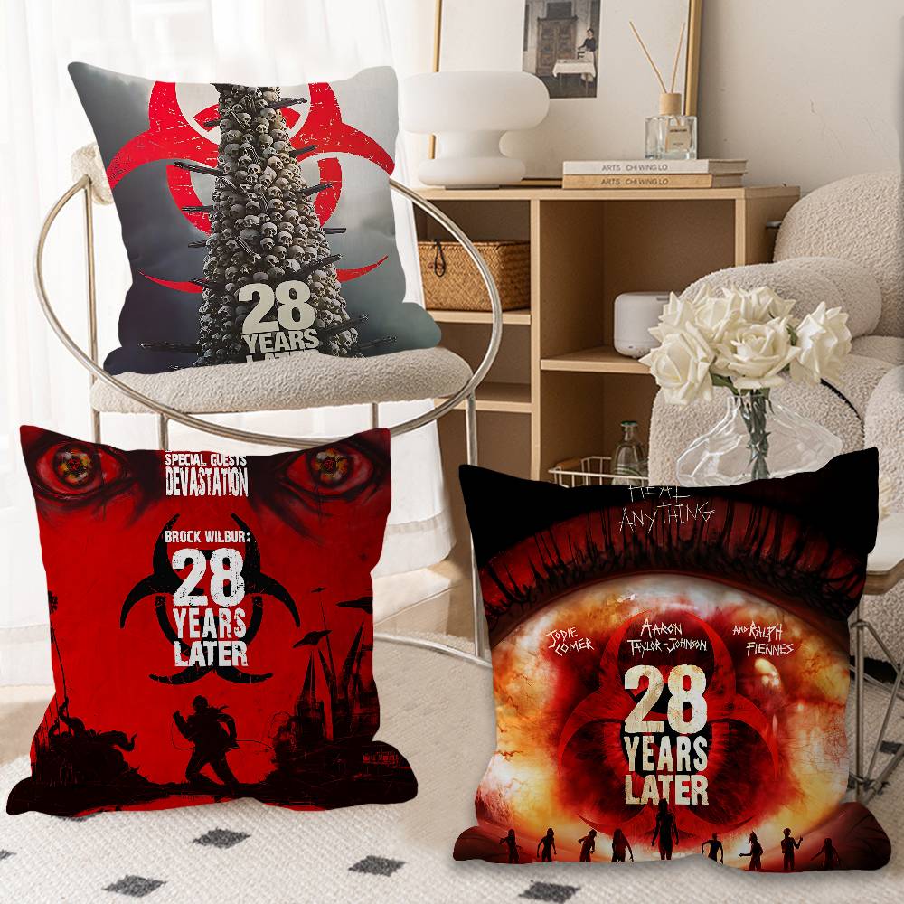 Movie Trror 28 DDays LLater 4545cm Cushion Cover Pillow Cover Decor Pillowcase Home Pillowcase For Couch Pillow