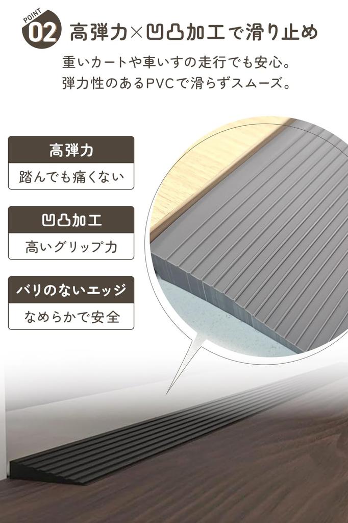 Легкий пологий пандус устраняет порог, включает 100 см порог для инвалидной коляски для долговечной нагрузки 800 кг ПВХ 5 см шириной x 1 см высотой x 100 см монтажная пластина,