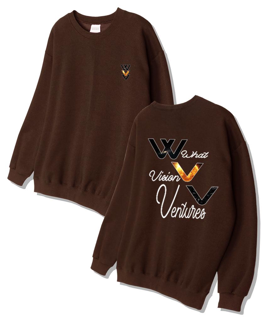 Wibelibellyu Wvv Галактика Свободная Терри Толстовка Коричневая