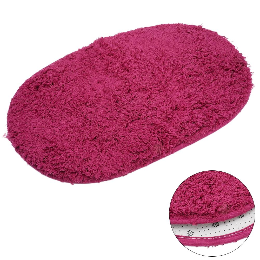 Декор Коврик для пола 30*50см Плюш+Спандекс Спальня Нескользящий Приятный на ощупь