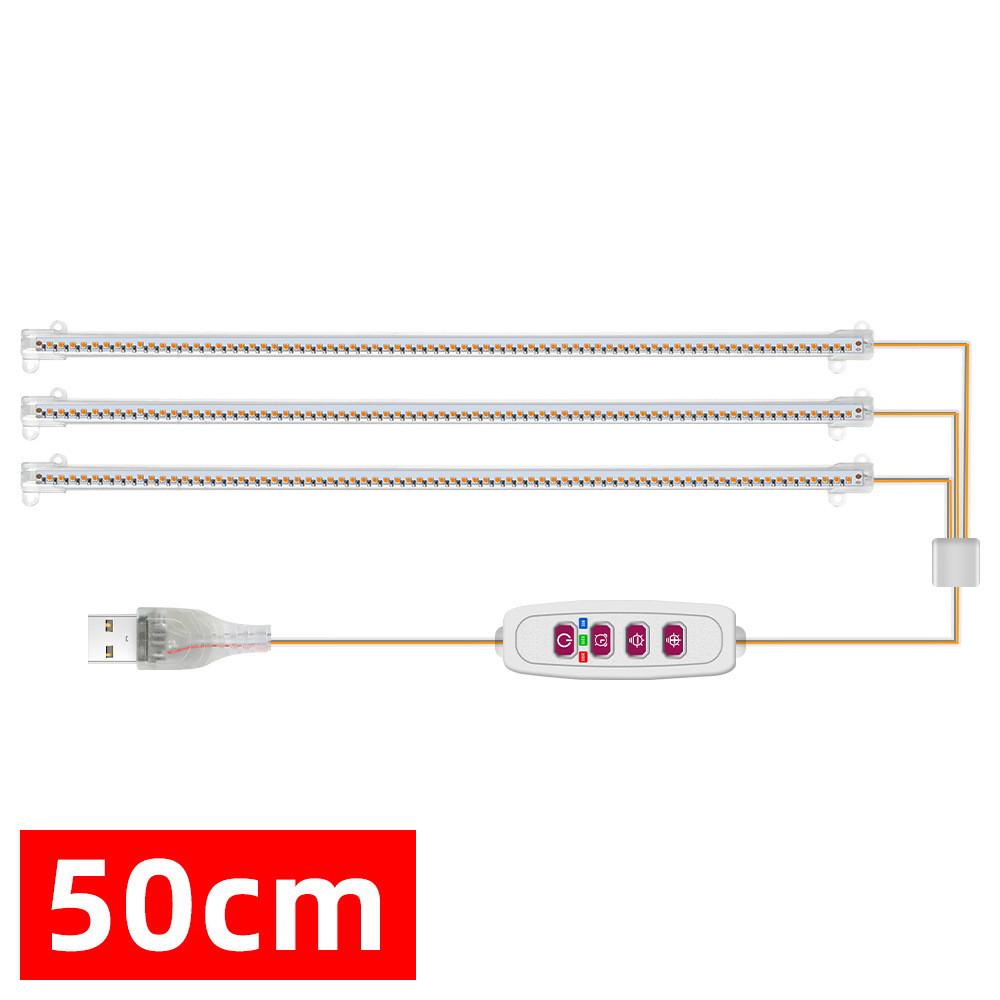 1/2/3/4 Светодиодные ленты USB Фитолампа полного спектра Диммируемый Таймер Рассада Вегетация Цветение Лампа для выращивания Комнатные растения Лампа для выращивания