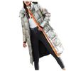 Women's Winter Fashion Long Over-The-Knee Hooded Thick Padded Jacket Coat
