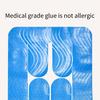 10 шт. предварительно нарезанной кинезиологической ленты для колена, водонепроницаемая спортивная лента для поддержки колена, спортивная фитнес-лента для бега, пешего туризма, верховой езды