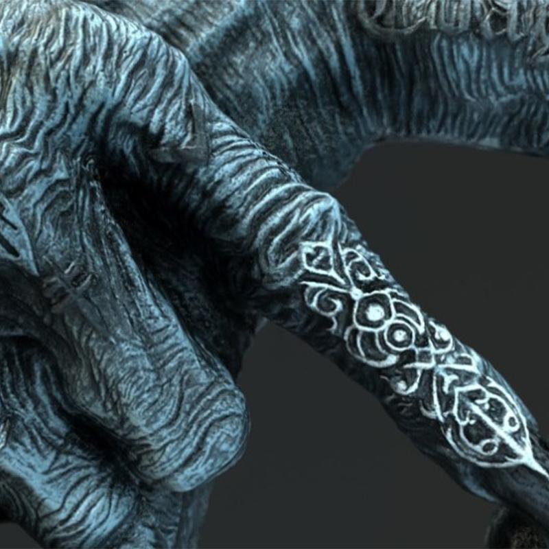 Скульптура руки дьявола, кулон Бафомета, пентаграмма, коготь, статуя, украшение, изделия из смолы, Ловец снов, готический орнамент, декор