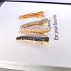 Korean-Style Rhinestone Hair Clip: Fashionable, Versatile, Full Diamond Duckbill with Teeth.