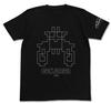 Galaga Black L Size T-shirt
