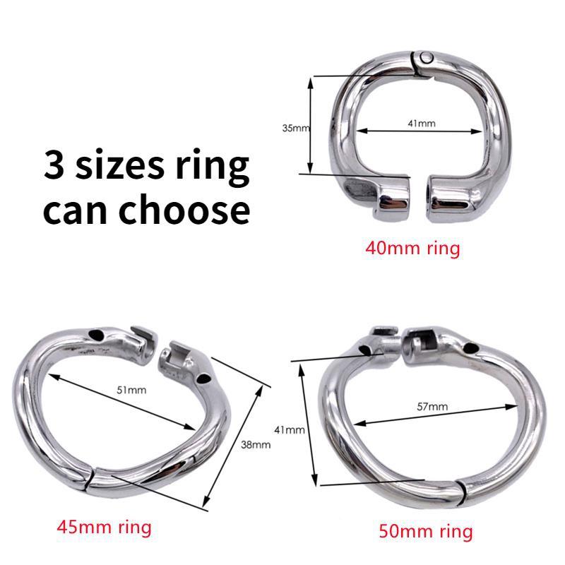 Новая конструкция замков из нержавеющей стали, клетка целомудрия