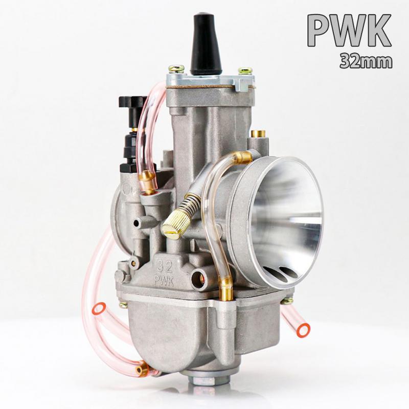 Универсальный карбюратор для тюнинга мотоциклов и квадроциклов PWK 21-26 мм, более быстрое ускорение, экономия топлива, пескоструйный карбюратор, автомобильные аксессуары