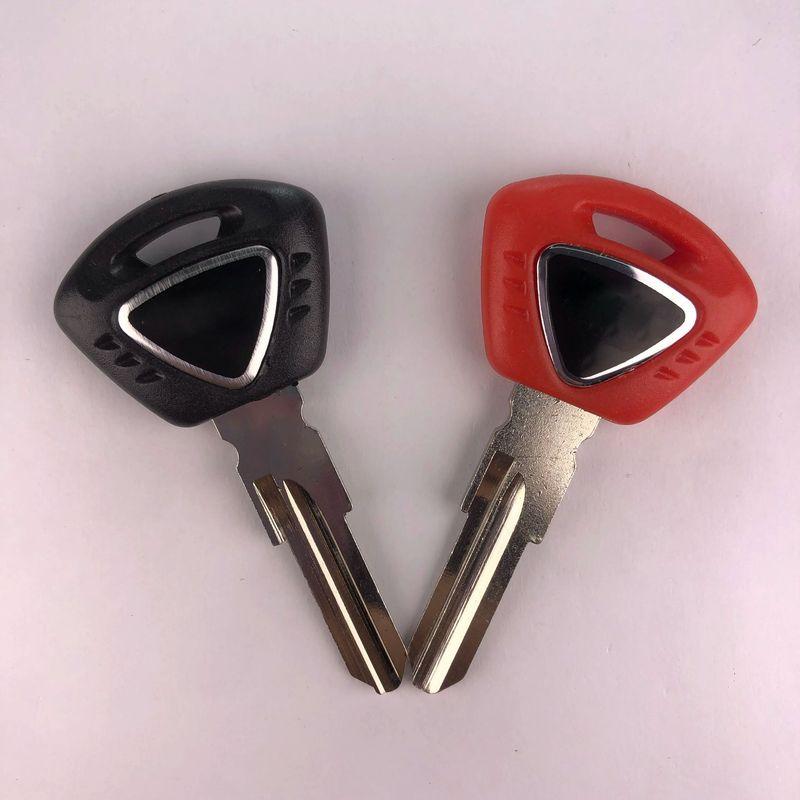 6Pcs Blank Key Motorcycle Replace Uncut Keys For Triumph 1050 T955 Street Triple 600 675 Tiger 800 T100 T900 T800 T 100 120 900