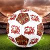Customize Your Name 2026 Christmas Celebration Autumn Plaid Leaves Size 5 Soccer Ball Machinestitched Indooroutdoor Training And Matches Soccer