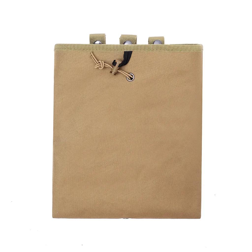 Outdoor Sports Large Recycling Bag Tactical Folding Storage Pack Small Waist Pack Miscellaneous Storage Bag Molle Attachment Pouch