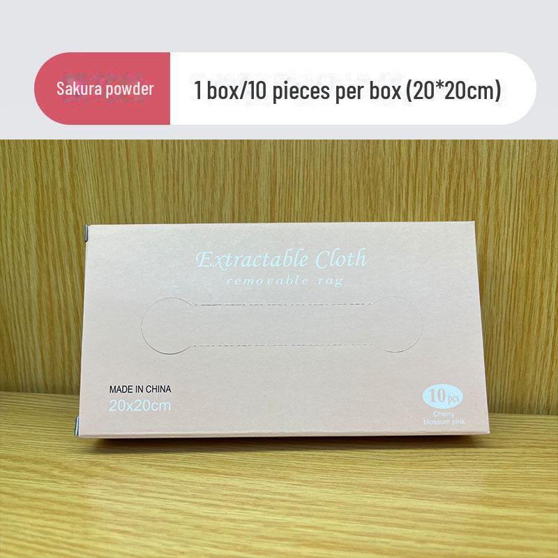 Removable Thickened Kitchen Rags - Disposable & Non-stick Oil Lazy Cloth