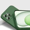 Матовый квадратный мягкий жидкий силиконовый чехол для телефона iPhone 15 14 13 12 11 Pro Max X XR XS Max 7 8 15 Plus, защитный чехол для объектива камеры