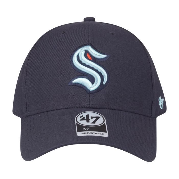 Casquette Décontractée - 47 Brand - MVP Seattle Kraken - Ajustable - Couronne Structurée - Automne/Hiver