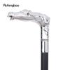 White Horse Head Animal Fashion Walking Stick Decorative Cospaly Vintage Party Fashionable Walking Cane Crosier 93cm
