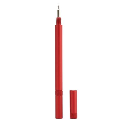 Двойной пружинный стержень, красный цилиндр, профессиональный инструмент для снятия ремешков часов из нержавеющей стали