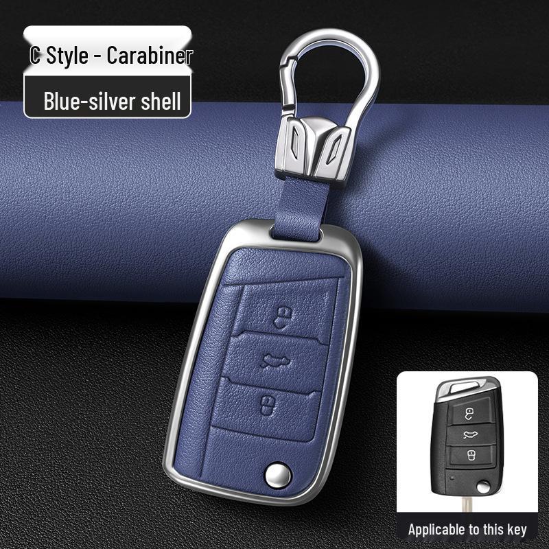 Чехол для ключа Volkswagen для моделей Sagitar, Bora, Polo, Magotan, CC, Passat, Tiguan, Lamando, Lavida и Golf
