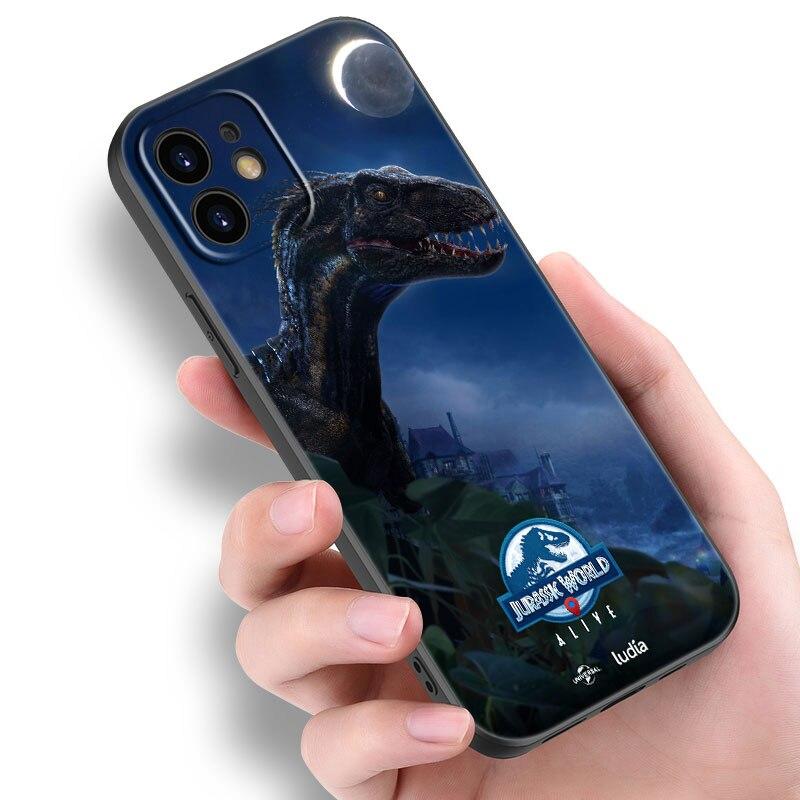 Чехол для телефона «Мир Парка Юрского периода» для Apple iPhone 14 13 12 Mini 11 Pro Max 7 8 XR X XS 7 8 Plus SE 2020 2022, черный чехол
