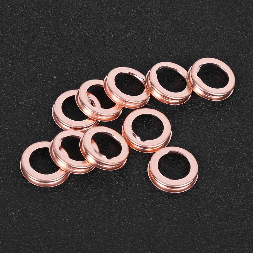 10 шт. Уплотнительные шайбы для сливной пробки масляного поддона 11026JA00A подходят для Nissan 20102011