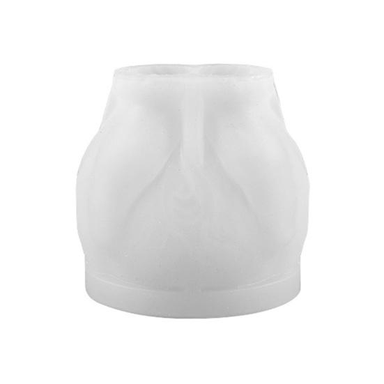 Candle Mold Heart Shape Silicone Aromatherapy Mould DIY Soap Mold for Wedding Anniversary Home Decor