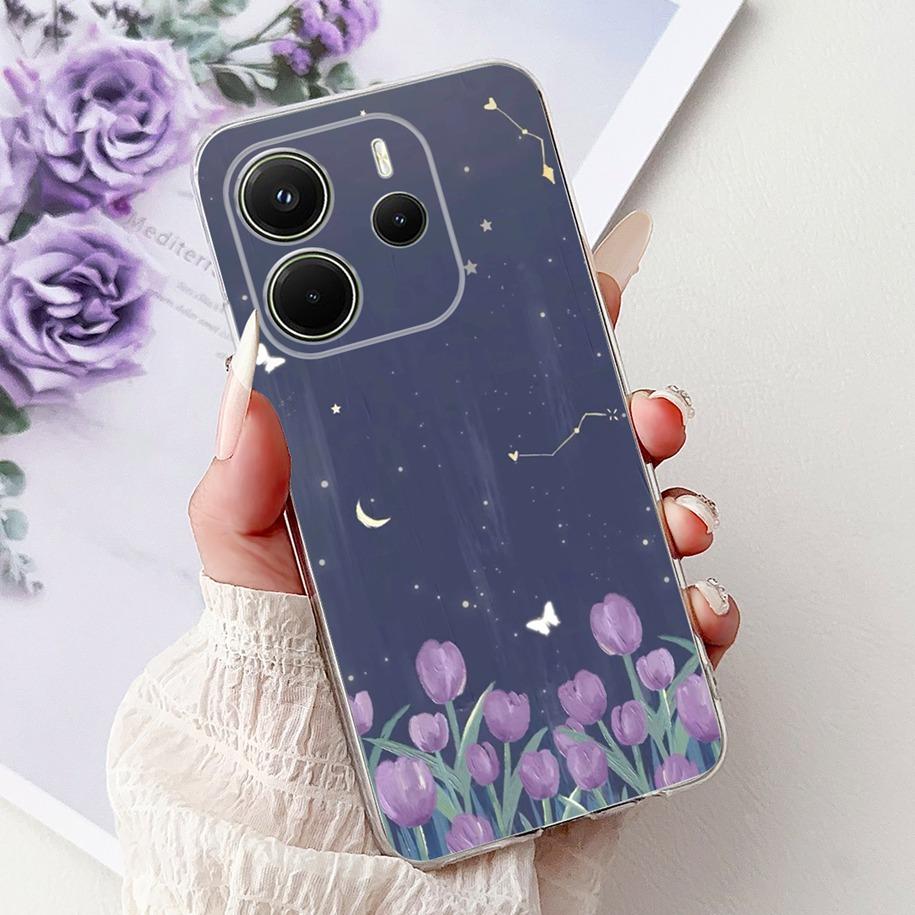 Силиконовый чехол для Xiaomi Redmi Note 14 4G EU 2025, чехол, крутой Лев Леопард Дракон Животные, мягкий тонкий чехол для Note14 4G EU, чехол