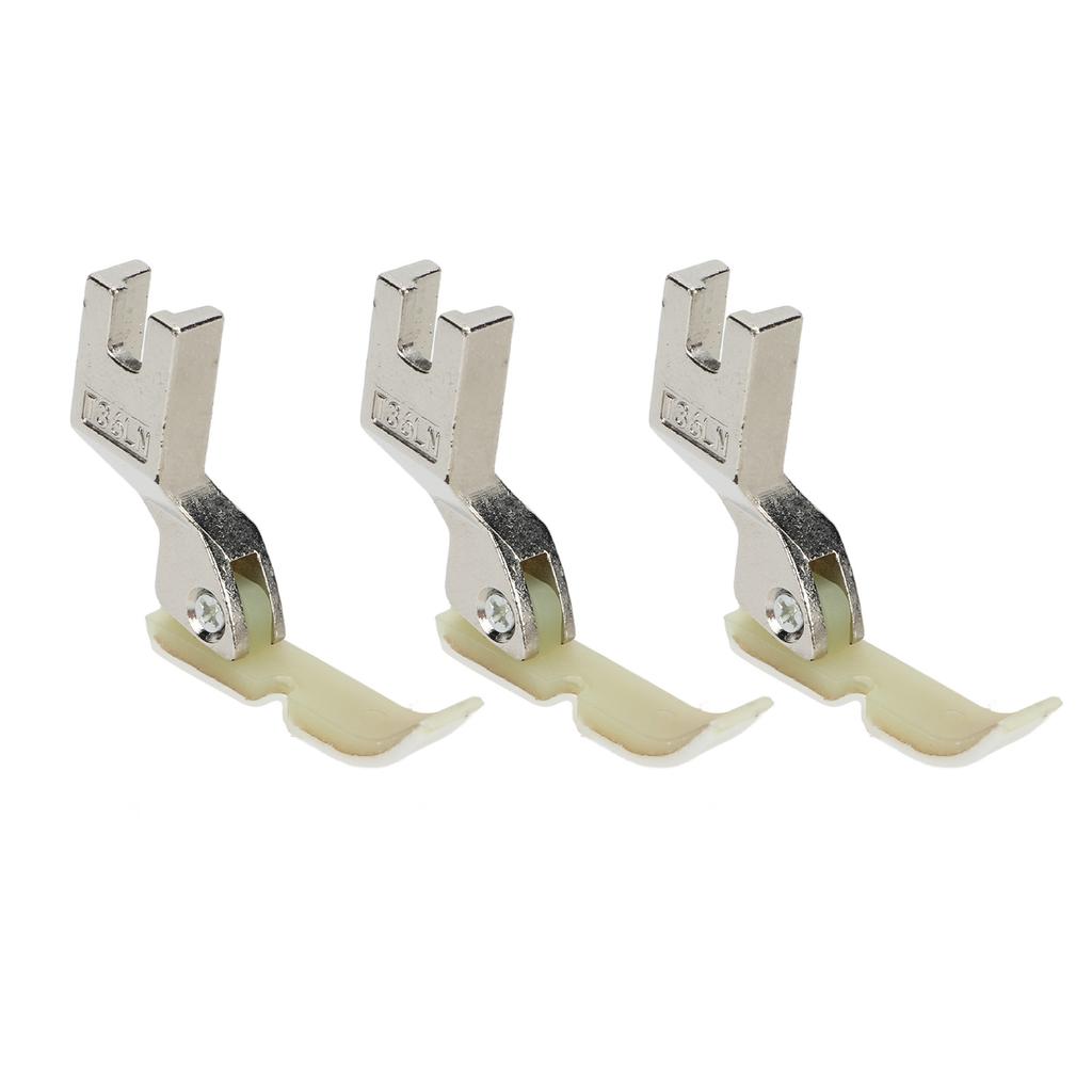 8 ШТ Прижимная лапка T36LN из нержавеющей стали Швейная прижимная лапка Лапка для молнии для промышленного