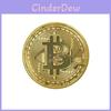 Металлическая медаль Bitcoin в акриловом футляре для промо-подарков и коллекционеров виртуальной валюты