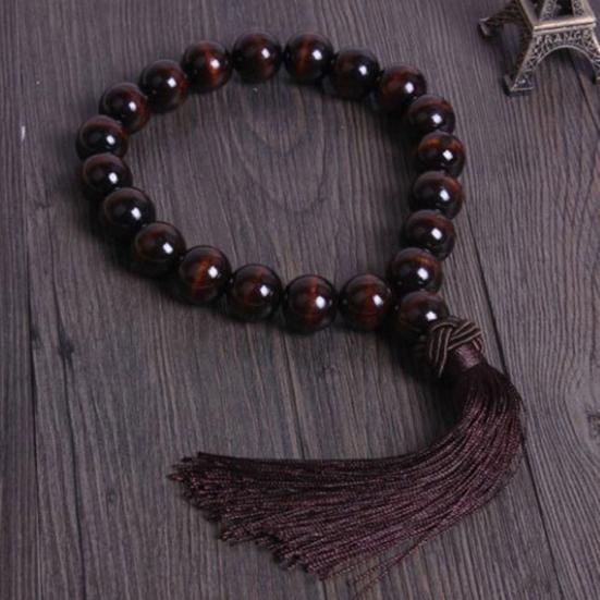 Деревянные бусины Будды, зеркало, подвесное украшение заднего вида для автомобиля, интерьерный кулон, украшение