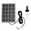 Security Camera Solar Panel Charger Wall Mounted 3W 5V Monocrystalline Solar Panel for Video