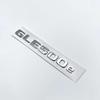 3D Flat Font Chrome Black Letters GLE350e GLE500e GLE350de 4Matic ABS Emblem for Mercedes Benz W166 V167 Car Trunk Logo Sticker AK262Y