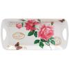 [R2693] - 'Redoute Rose' Cake Tray Pink White - 40. 5x20cm