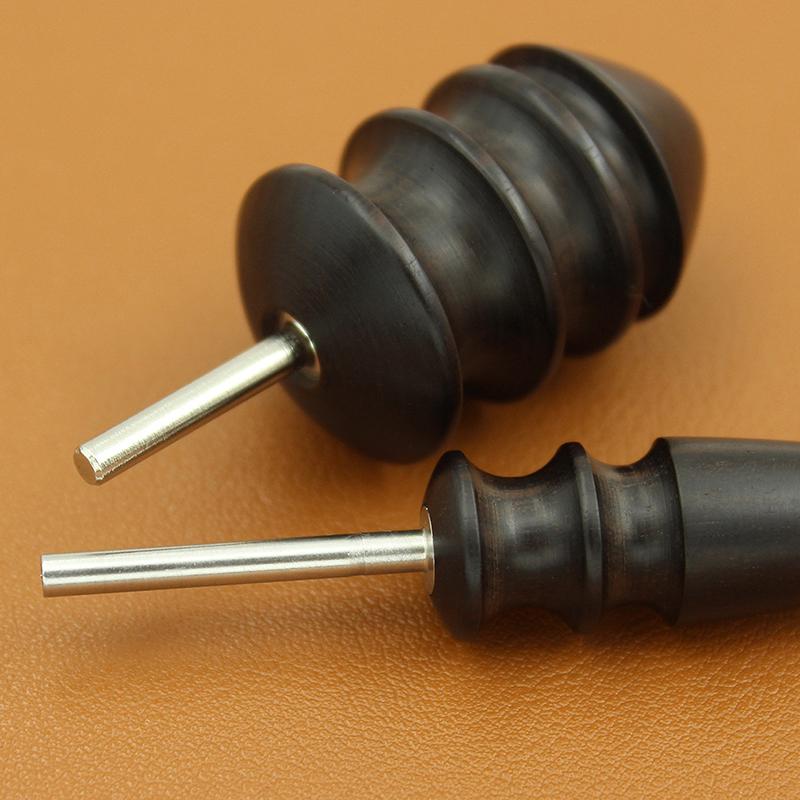 Полировка кромок кожи. Пуходерка из сандаловой кожи. Инструмент для рукоделия. Шлифовальная головка.