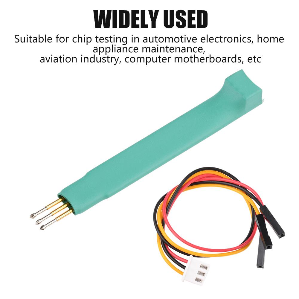1.11mm Pitch Spring Pin Test Probe Micro Chip Programming Needle Cable Support STC STM11 STM8 IC Burning Reading Testing