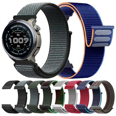 22 мм 20 мм Нейлоновый спортивный ремешок-петля Для Amazfit Bip 6 5 UNITY Дышащий ремешок Для Amazfit BALANCE 2/Active 2/GTS/GTR Мягкий браслет