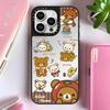 Чехол для телефона Rilakkuma Puppy для Apple 16proMax для IPhone15 Противоударный 16pro Защита 13/14