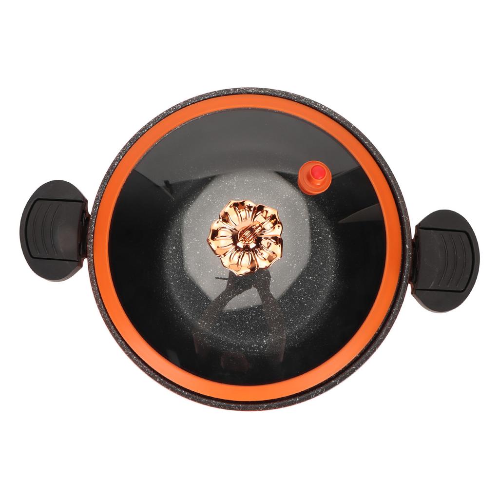 Микроскороварка 8 л Многофункциональная антипригарная тыквенная микроскороварка с прозрачной крышкой для