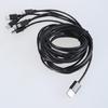 Эффективный USB-кабель для зарядки, шнур питания с разъемами USB 5Pin и Type C для одновременной зарядки шести устройств