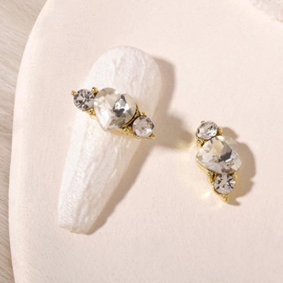 Стильные украшения для ногтей, блестящие цветные кончики ногтей, аксессуары для красоты ногтей