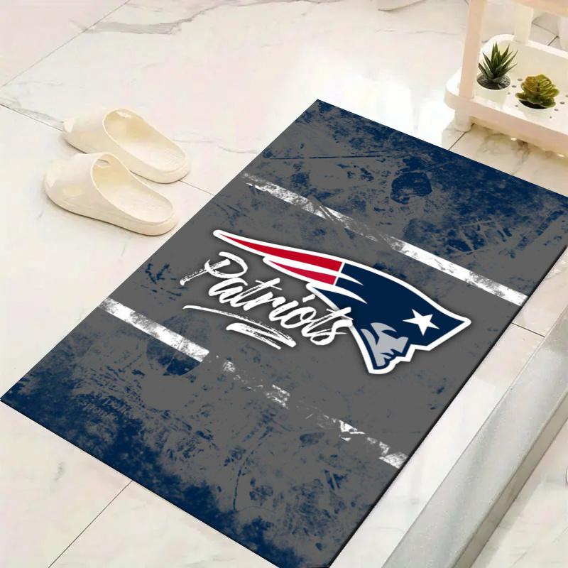 New England Patriots Carpet Rug for Living Room Bedroom Home Sofa Decoration,Kids play Non-slip Floor Mat