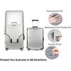 Clear Suitcase Cover Waterproof Dustproof Cover Thickened Luggage Protector Cover  Trolley Case