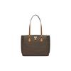 Женская сумка-тоут Ruby Monogram Commuter Tote Bag, бежевая, 30S3GR0T3B-252