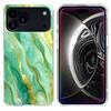 For iPhone 17 Pro Max Case Marble Pattern Printing Soft TPU Phone Cover