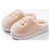 Cotton slippers women's autumn and winter indoor home thick bottom warm plush confinement bag head cotton drag women