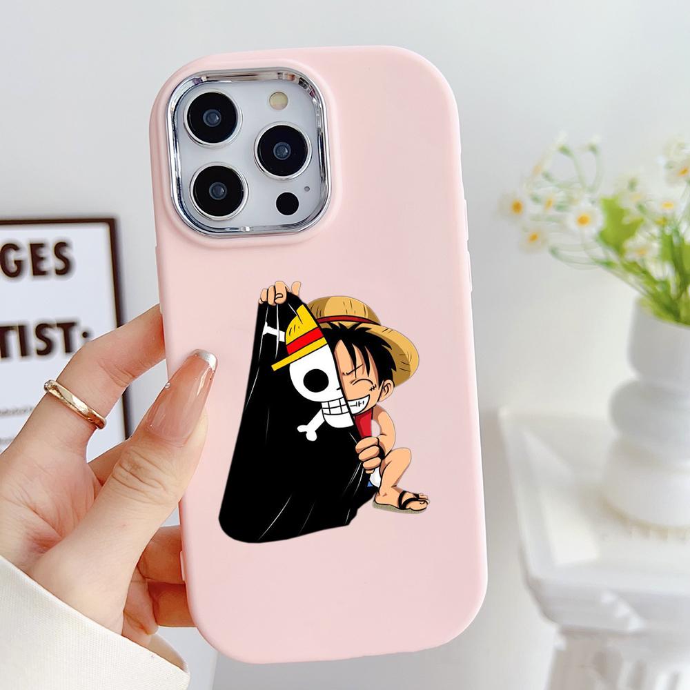 LZ28 One Piece Luffy Gear 5 Soft Phone Case for Samsung S24 Ultra S23 Plus S21 FE A16 A54 A34 A05s Infinix Hot 40 30i Lens Protection Shockproof Cover