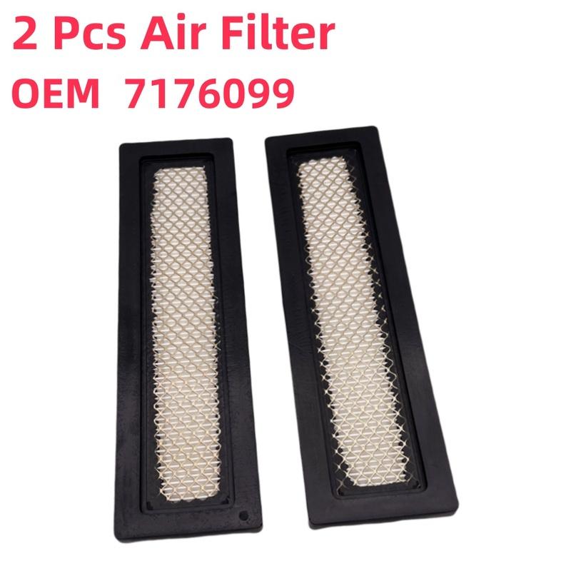 2pcs Air Filter Kit For Loaders A770 S450 S510 S530 S550 S570 S590 S595 Replacement Parts 7176099 Filter Power Tool Accessories