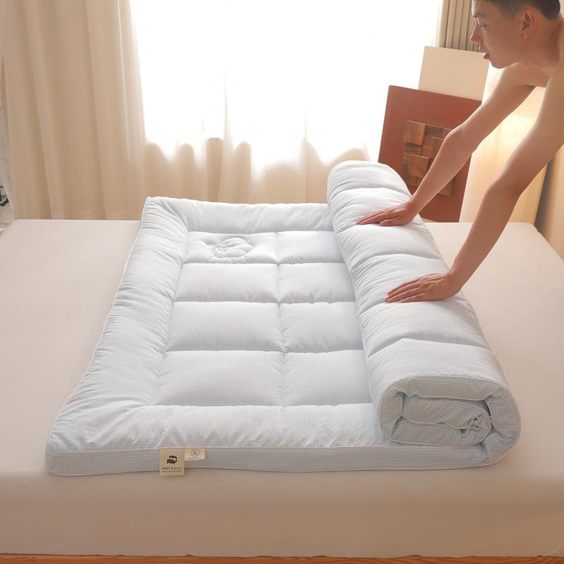 Cotton Antibacterial Fiber Filling Mattress Pad
