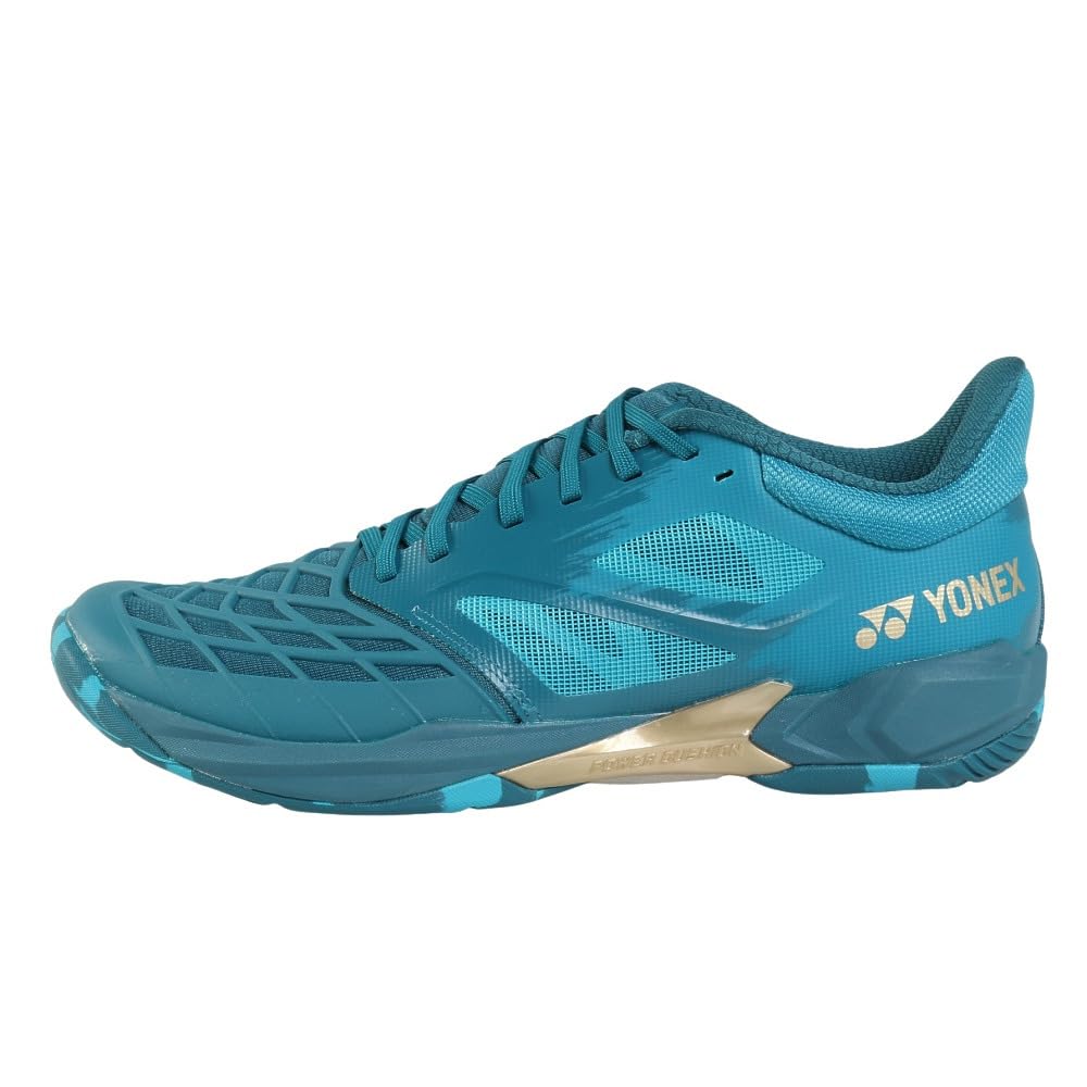 YONEX Power Cushion Cascade Drive Badminton Shoes, Peacock Blue (167), 28.5 cm