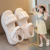 Princess Sandals Summer Girl Shoe Soft Sole Baby Sandals Fashion Beach Shoe Flat Sandals Kid Shoe